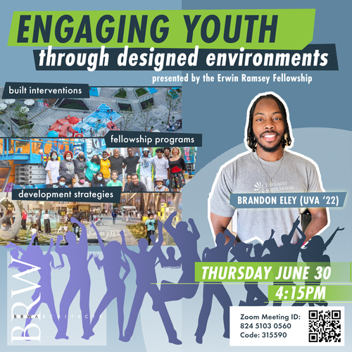 Engaging Youth through the Built Environment: 2022 Erwin-Ramsey Fellowship